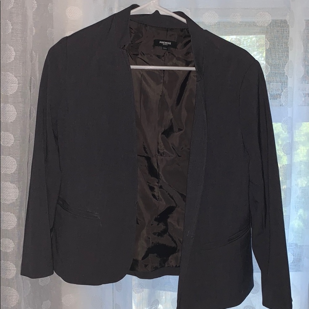 Gray Blazer
